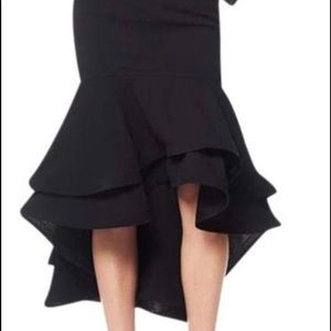 AKIRA black flowy skirt S